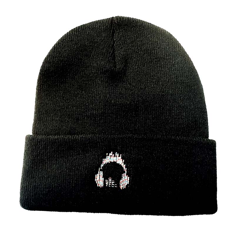 IT JUST DOESN'T STOP Stocking Cap - Back View