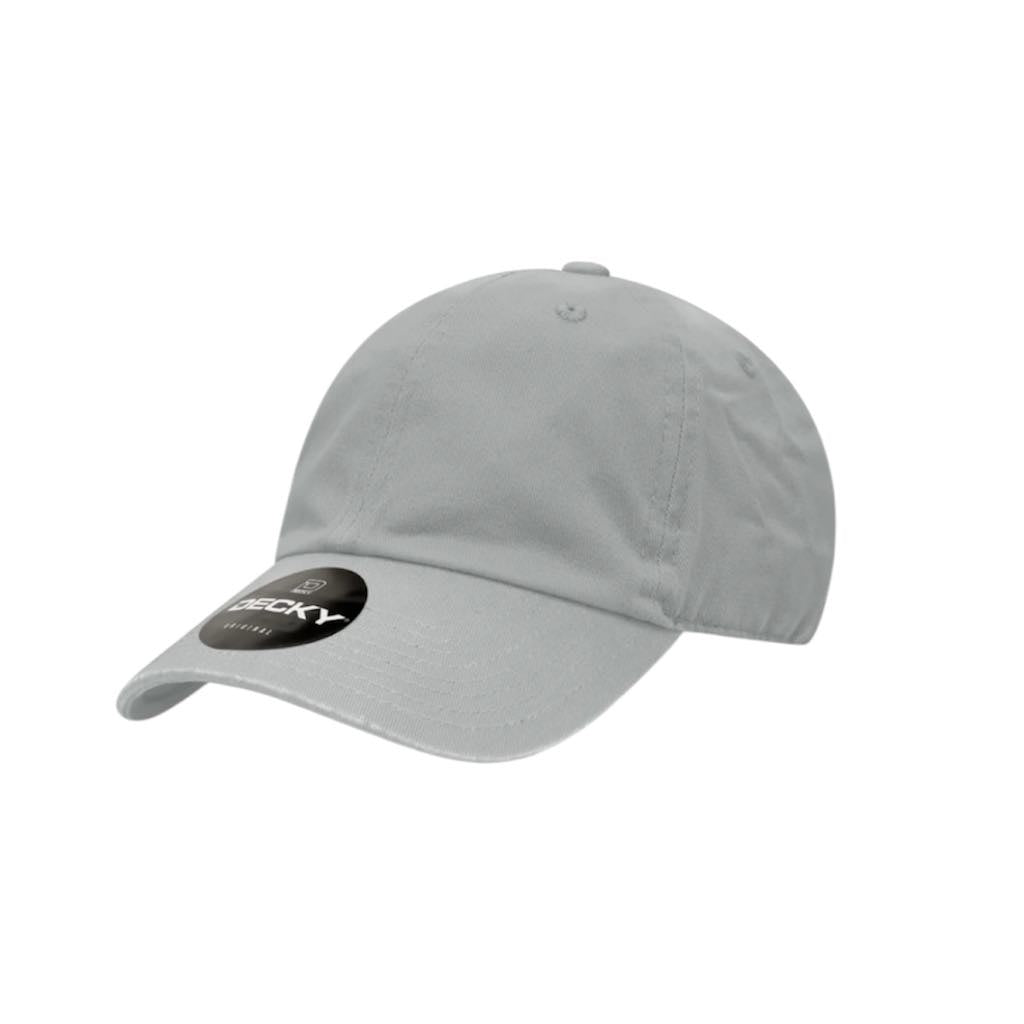 Custom Vibe Dad Hat Grey