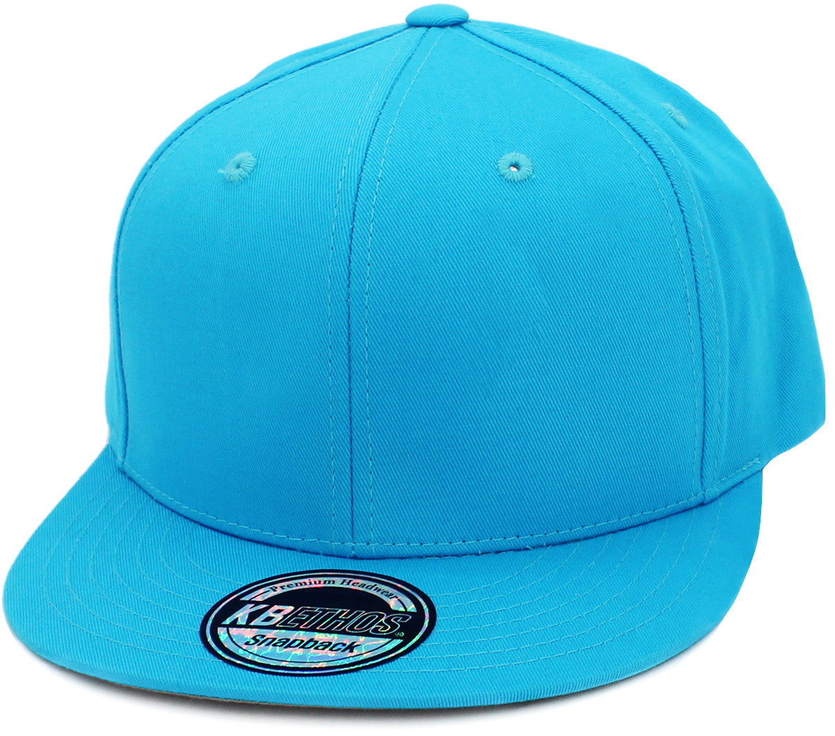 Cotton Snapback Aqua