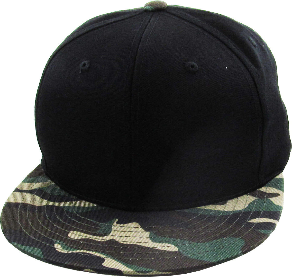 Cotton Snapback Blk Cam