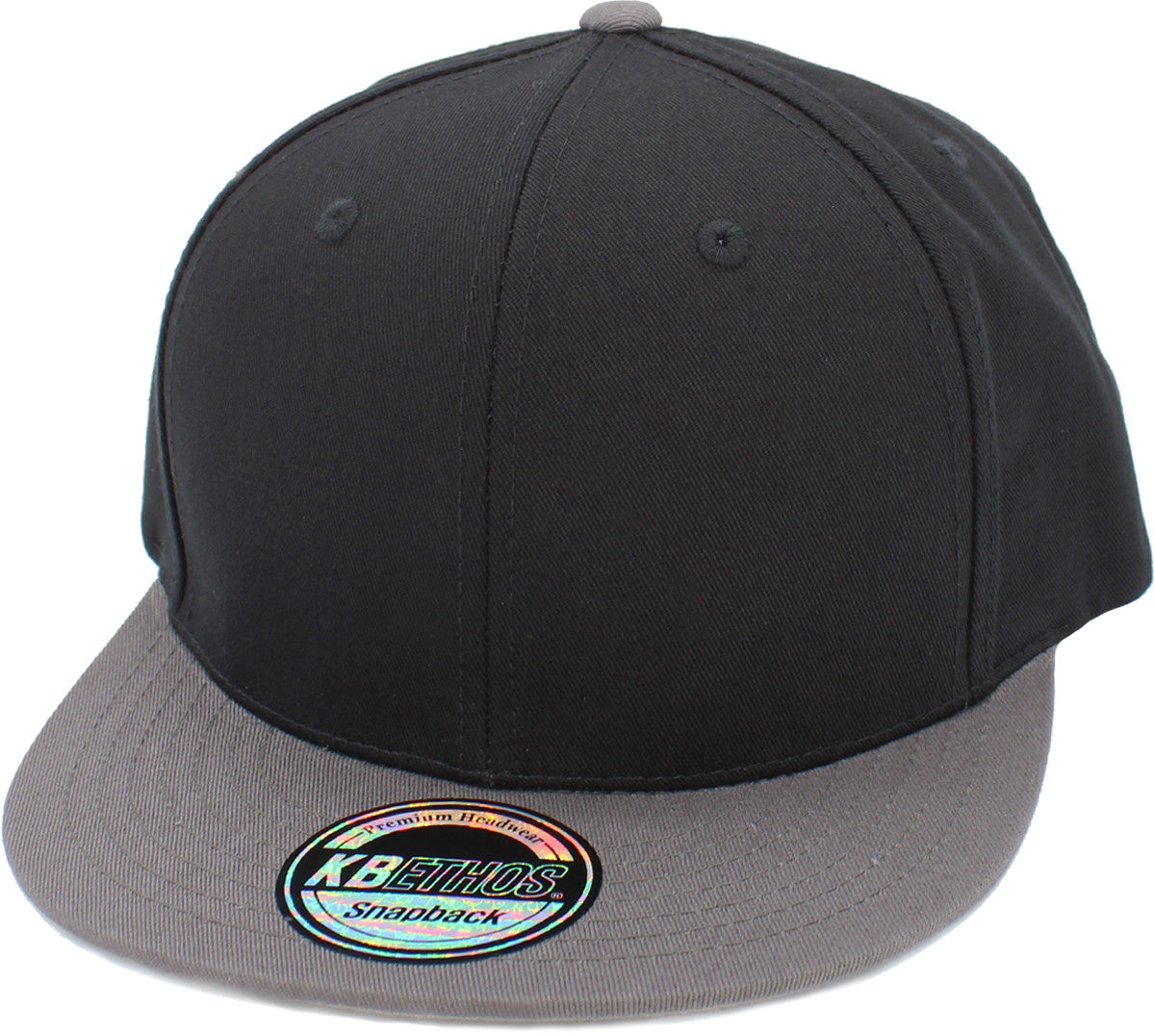 Cotton Snapback Blk Dgy