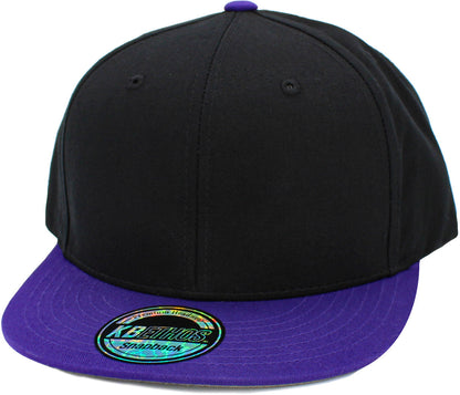 Cotton Snapback Blk Pur