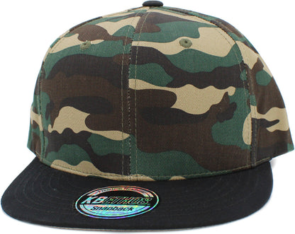 Cotton Snapback Cam Blk