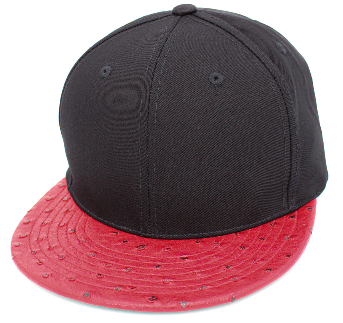 Ostrich Brim Snapback