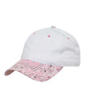 Paisley Vibes Custom Dad Hat Pink Paisley