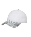 Paisley Vibes Custom Dad Hat White Paisley