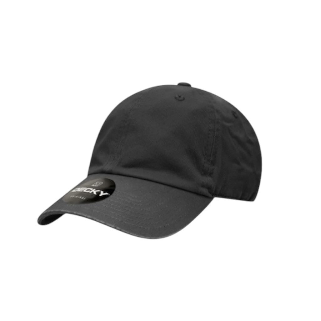 Custom Vibe Dad Hat Black