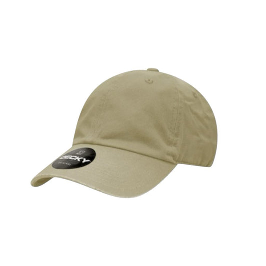 Custom Vibe Dad Hat Khaki