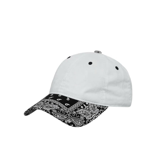 Paisley Vibes Custom Dad Hat Black Paisley