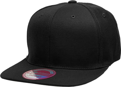 Wool Blend Snapback Blk