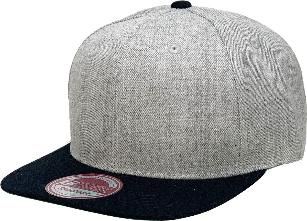 Wool Blend Snapback H Lgy Blk