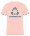 Neon Headphones - Men's Classic T-Shirt - blush pink