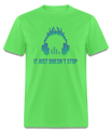 Neon Headphones - Men's Classic T-Shirt - kiwi