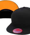 Underbrim Color Snapback Blk Orng